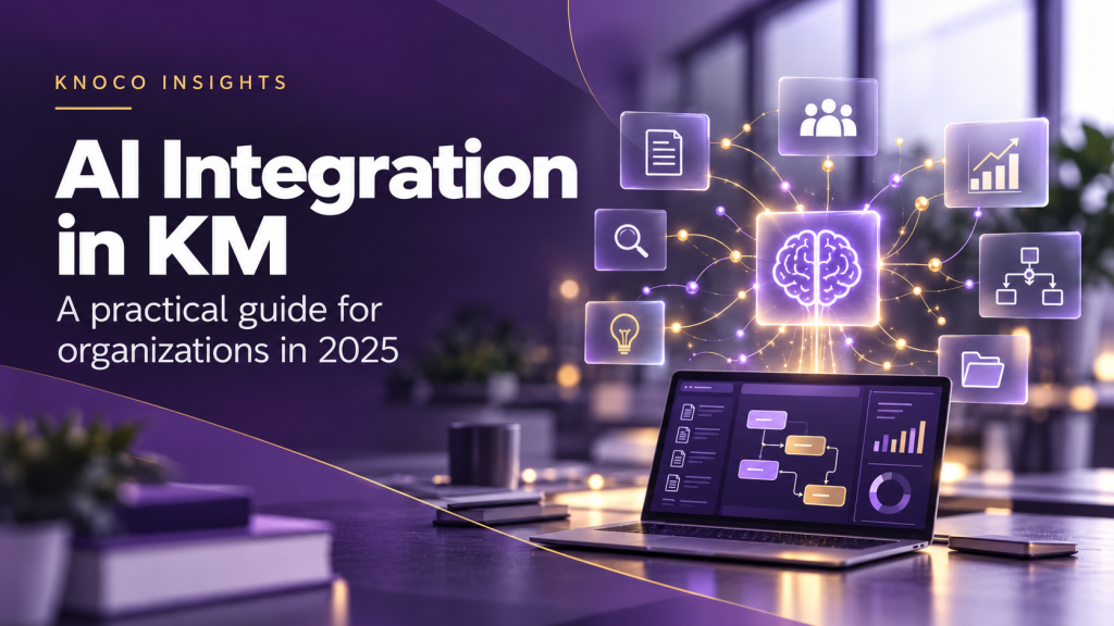 AI integration in Knowledge Management