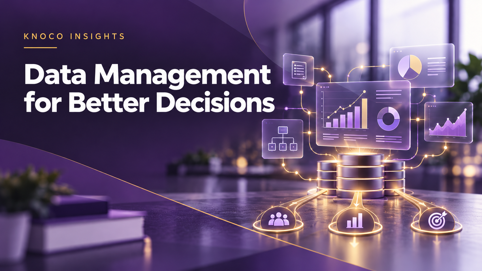 Importance of data management for data driven decision-making